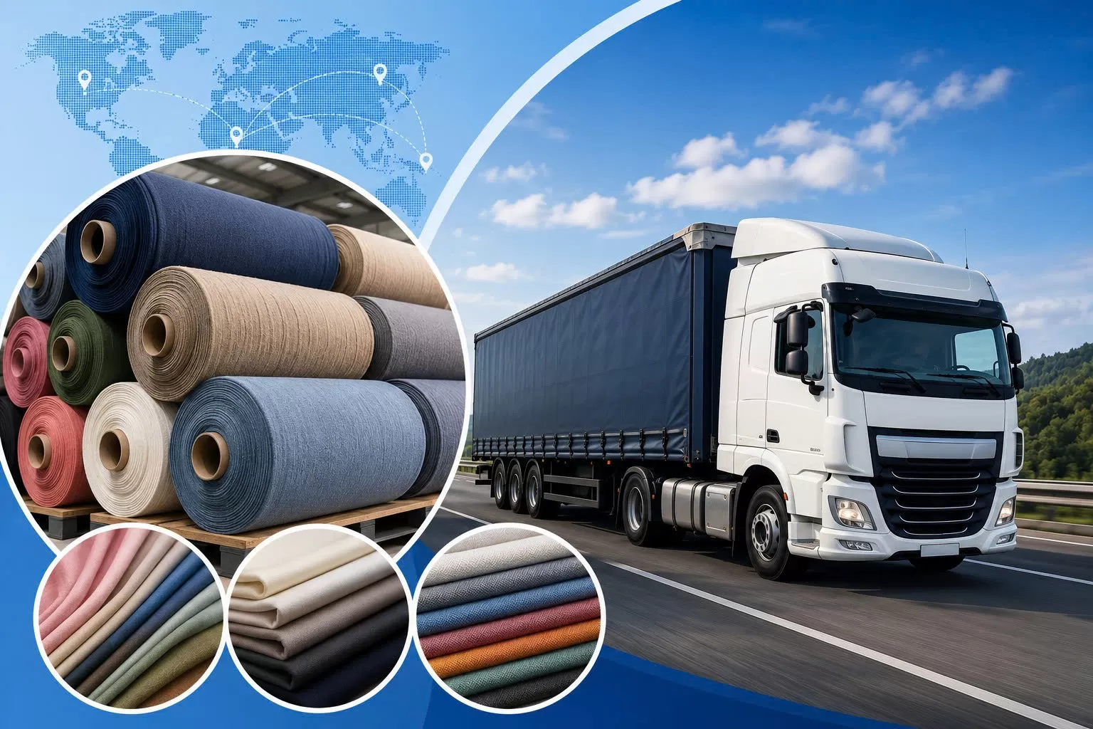 Dịch Vụ Vận Chuyển Vải Ủy Thác